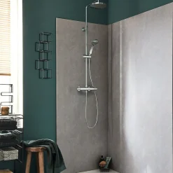 Colonne de douche JACOB DELAFON Simone + nettoyant Briochin