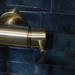 Colonne de douche mécanique, doré, Essebagno Luisa 250