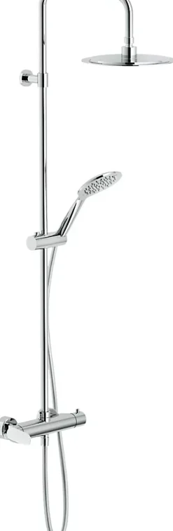 Colonne de douche mécanique Nobili chromé - pomme de douche diam. 24 cm