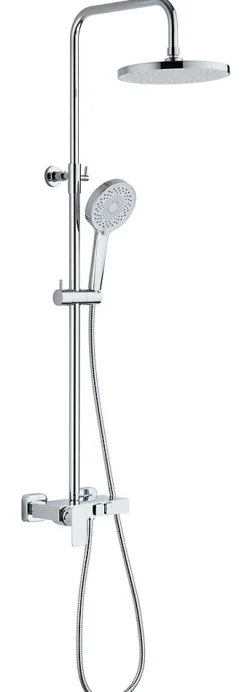 Colonne de douche mécanique chrome, Edouard Rousseau Buto