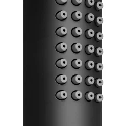 Colonne de douche mécanique encastrée en laiton massif finition noir mat, GoodHome Owens
