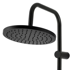 Colonne de douche mécanique noire GoodHome Cavally