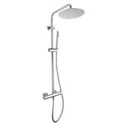 Colonne de douche mécanique avec barre extensible SKY BATH chromé série DIAMOND