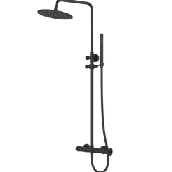 Colonne de douche mécanique noire Essebagno Indus