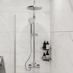 Colonne de douche mécanique GoodHome Cavally