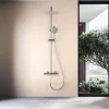 Colonne de douche mécanique avec barre extensible SKY BATH chromé série PROMISE