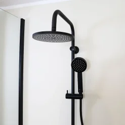 Colonne de douche mécanique noire Essebagno Target
