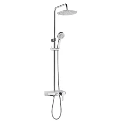 Colonne de douche mécanique chromée Essebagno Waterbox II