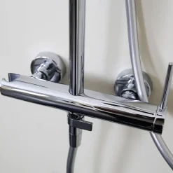 Colonne de douche mécanique chrome 250 Essebagno Lollipop II