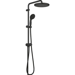 Colonne de douche sans robinetterie GROHE Vitalio Start 250 1 jet Noir mat