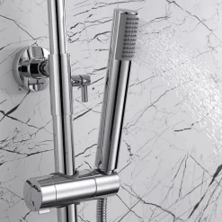 Colonne de Douche Thermostatique Anti-Calcaire Chrome IMEX MONZA BTD038
