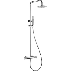 Colonne de Douche Thermostatique Anti-Calcaire Chrome IMEX MONZA BTD038