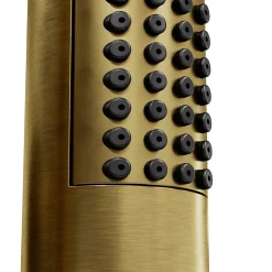 Colonne de douche thermostatique, doré, GoodHome Owens