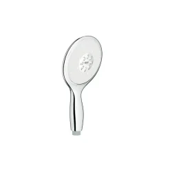 Colonne de douche thermostatique GROHE Rainshower System SmartControl Mono 360 Blanc/chromé + Tablette douche d'angle Start Cube
