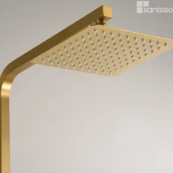 Colonne de Douche Thermostatique Anti-Calcaire Or Brossé IMEX VIGO BTV013/OC