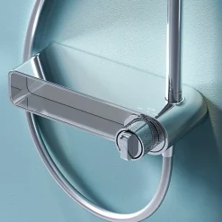 Colonne de douche thermostatique, avec mitigeur thermostatique Système de douche avec robinet Chrome, F0785A600 X-Joy AM.PM