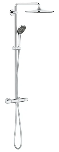 Colonne de douche thermostatique chromé Grohe Vitalio 310
