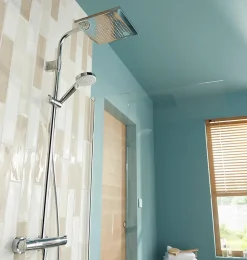 Colonne de douche thermostatique Hansgrohe Crometta E240