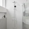 Colonne de douche thermostatique chrome H.112 cm, Grohe Vitalio Start