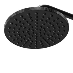 Colonne de douche thermostatique GoodHome Selenga noir