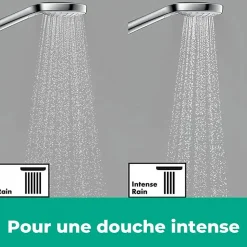 Colonne de douche thermostatique HANSGROHE Vernis Blend 200 chromé