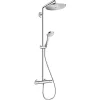 Colonne de douche thermostatique HANSGROHE Croma Select S 280 EcoSmart chromé