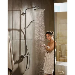 Colonne de douche thermostatique HANSGROHE Croma Select S 280 EcoSmart chromé
