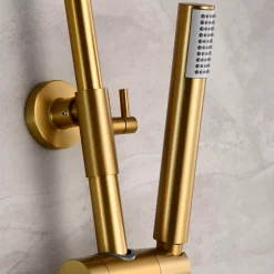 Colonne de Douche Thermostatique Anti-Calcaire Or Brossé IMEX MONZA BTD038/OC