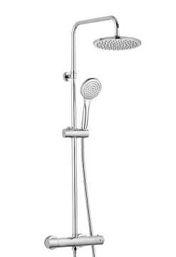Colonne de douche thermostatique chrome City