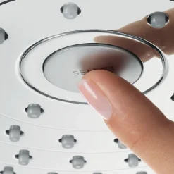 Colonne de douche thermostatique encastrée HANSGROHE ShowerSelect S chromé + douche de tête HANSGROHE Raindance Select S