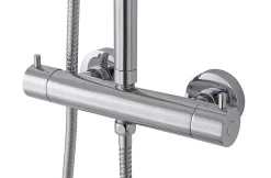 Colonne de douche thermostatique GoodHome Weddell