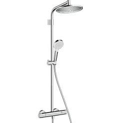 Colonne de douche thermostatique Hansgrohe Showerpipe Crometta S 240 vario