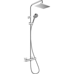 Colonne de douche thermostatique HANSGROHE Vernis Shape 230 EcoSmart chromé
