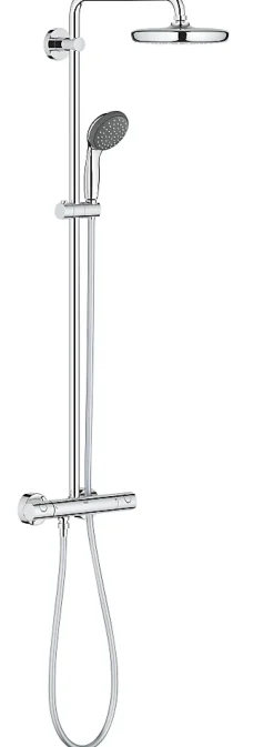 Colonne de douche thermostatique chrome Vitalio Start 2 Grohe