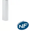 Colonne de lavabo céramique traditionnelle SANINDUSA NF Easy blanc
