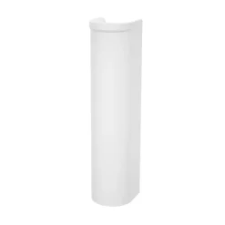 Colonne de lavabo en céramique blanc brillant l.17,3 x H.67,9 x P.16,9 cm Tasi GoodHome