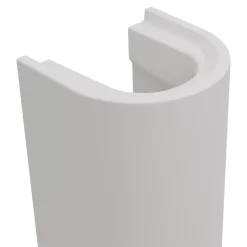 Colonne de lavabo en céramique blanche blanche l.21 x H.70,3 x P.18,5 cm, GoodHome Endell