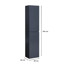 Colonne de salle de bain SORRENTO à suspendre 140cm