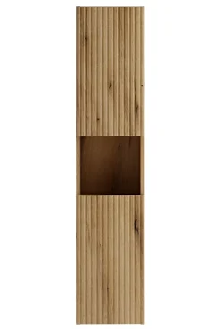 Colonne de salle de bain suspendue 30 x 140 cm NOVA chêne Coast Evoke