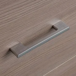 Colonne De Salle De Bain 150Cm 2 Portes Et 1 Tiroir Chêne Naturel Avec Pieds Rimini