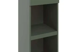 Colonne de salle de bain SPA 1 porte 1 tiroir 180x35x35 cm vert T-BATH