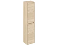 Colonne de salle de bain DINEY 2 portes 140x30x25 cm orme T-BATH