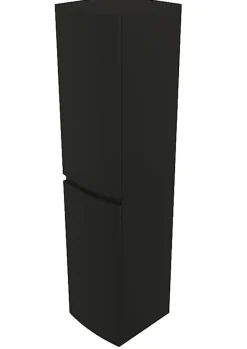 Colonne de salle de bain graphite mat Vague 40 cm