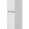 Colonne de salle de bain avec 2 portes sans poignée coloris blanc - Longueur 30 x Profondeur 35 x Hauteur 182 cm