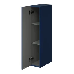 Colonne de salle de bains suspendue faible largeur bleu nuit mat l.20 x H.90 x P.36 cm, GoodHome Imandra
