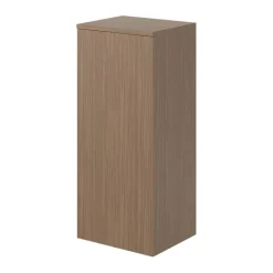 Colonne de salle de bains l.35 x H.80 x P.30 cm effet noyer Kentia