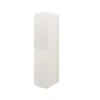 Colonne de salle de bains blanc mat Vague 30 cm