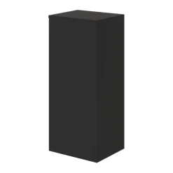 Colonne de salle de bains l.35 x H.80 x P.30 cm noir mat Kentia