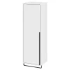 Colonne de salle de bains suspendue avec porte-serviettes blanc mat l.36 x H.115 x P.30 cm, GoodHome Maza