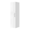 Colonne de salle de bains suspendue blanc l.27,5 x H.112 x P.32 cm, Opah